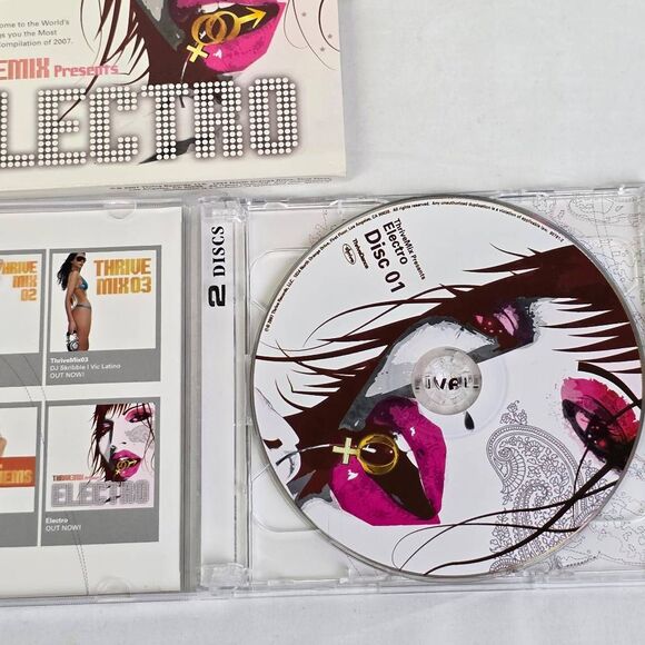 ThriveMix Presents Electro 2-CD Dance Compilation - Picture 3 of 5